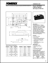 Click here to download CM400HA-24H Datasheet