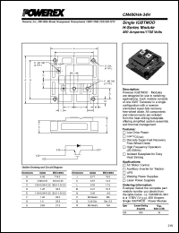 Click here to download CM400HA-34 Datasheet