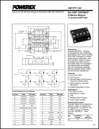 Click here to download CM75TF-12 Datasheet