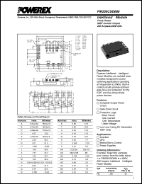 Click here to download PM200CSD060 Datasheet