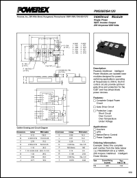 Click here to download PM200DSA120 Datasheet