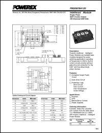 Click here to download PM300DSA120 Datasheet