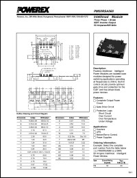 Click here to download PM50RSA060 Datasheet