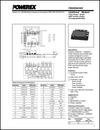 Click here to download PM50RSD060 Datasheet