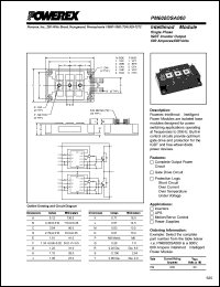 Click here to download PM600DSA060 Datasheet