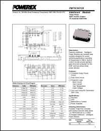 Click here to download PM75CSD120 Datasheet