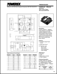 Click here to download PM800HSA060 Datasheet