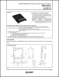 Click here to download PS11011 Datasheet
