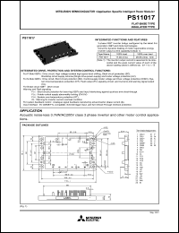 Click here to download PS11017 Datasheet