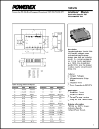 Click here to download PS11032 Datasheet