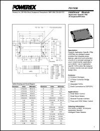 Click here to download PS11036 Datasheet