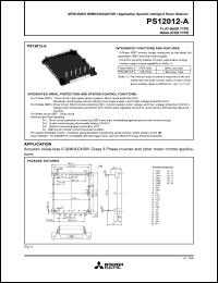 Click here to download PS12012-A Datasheet