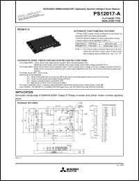 Click here to download PS12017 Datasheet