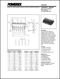 Click here to download PS21563 Datasheet