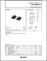 Click here to download FK10SM-10 Datasheet