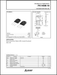 Click here to download FK14SM-10 Datasheet