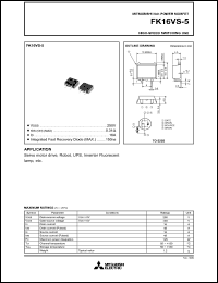 Click here to download FK16VS-5 Datasheet