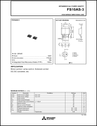 Click here to download FS10AS-3 Datasheet