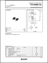 Click here to download FS10KMA-5 Datasheet
