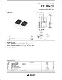 Click here to download FS10SM-10 Datasheet