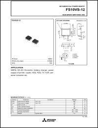 Click here to download FS10VS-12 Datasheet