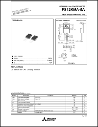 Click here to download FS12KMA-5 Datasheet