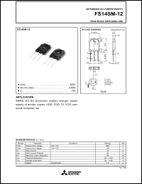 Click here to download FS14SM-12 Datasheet