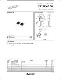 Click here to download FS16UMA-4 Datasheet