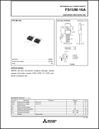 Click here to download FS1UM-16 Datasheet