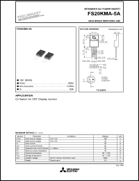 Click here to download FS20KMA-5 Datasheet