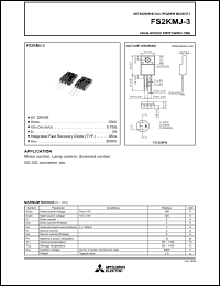 Click here to download FS2KMJ-3 Datasheet