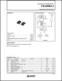 Click here to download FS30KMJ-3 Datasheet