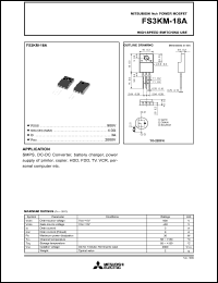 Click here to download FS3KM-18 Datasheet