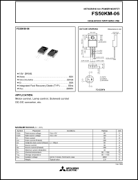 Click here to download FS50KM-06 Datasheet