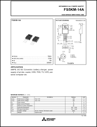 Click here to download FS5KM-14 Datasheet