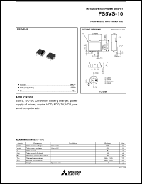 Click here to download FS5VS-10 Datasheet