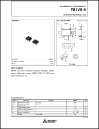 Click here to download FS5VS-9 Datasheet