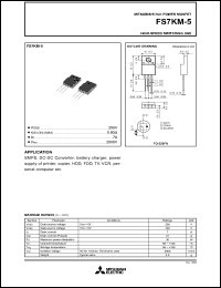 Click here to download FS7KM-5 Datasheet