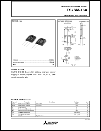 Click here to download FS7SM-16 Datasheet