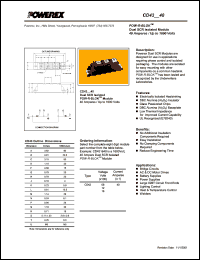 Click here to download CD431640 Datasheet