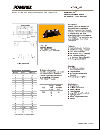 Click here to download CD431660 Datasheet