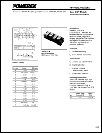 Click here to download TM400 Datasheet
