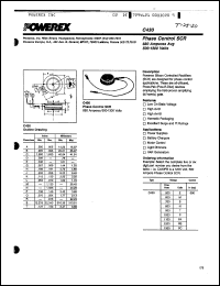 Click here to download C430M Datasheet