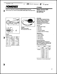 Click here to download FT800DL-20 Datasheet