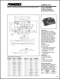 Click here to download CM600HA24H Datasheet