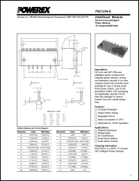 Click here to download PS21254 Datasheet