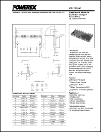 Click here to download PS21255 Datasheet