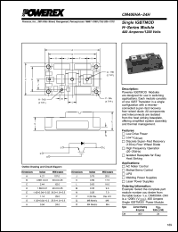 Click here to download CM400HA-24 Datasheet