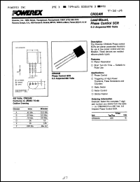 Click here to download CR02AM8 Datasheet