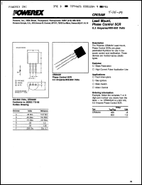 Click here to download CR03AM12 Datasheet